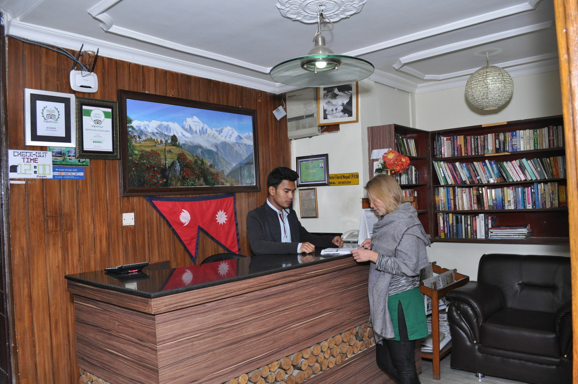 Hotel Florid Kathmandu Exteriör bild